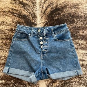 High Rise Shorts